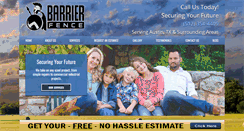 Desktop Screenshot of barrierfence.com